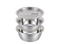 3 Pieces Stainless Steel Multifunction Grater Strainer - 28 Cm