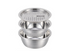 3 Pieces Stainless Steel Multifunction Grater Strainer - 28 Cm