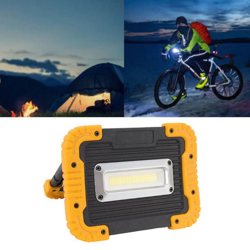 2 Piece 5V USB Rechargeable LED Outdoor Flood Light AB-Z999 - WooTech Online Shopping In SA