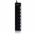 7 Ports LED USB 2.0 Hub Power on/off Switch For PC,Laptop Black - WooTech Online Shopping