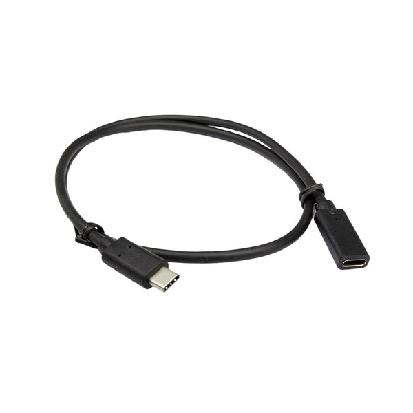 Type-C Extender- Fast Charging Data Extension Cable Adapter - Type-c Male to female cable
