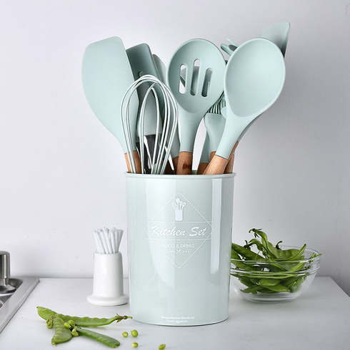 12 Pcs Silicone Kitchen Utensil Set
