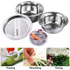 3 Pieces Stainless Steel Multifunction Grater Strainer - 28 Cm