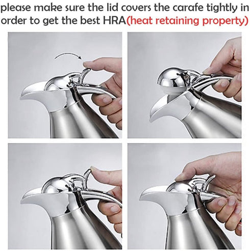 2L Stainless Steel Double Layer Vacuum Heat Insulation - WooTech Online Shopping In SA