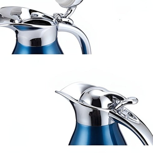 2L Stainless Steel Thermos Flask - Blue - WooTech Online Shopping In SA