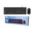 Philips wired keyboard and mouse - C214 - WooTech Online Shopping
