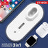 3 In 1 Wireless Fast Charger for iPhone, Apple Watch, AirPods - WooTech Online Shopping In SA