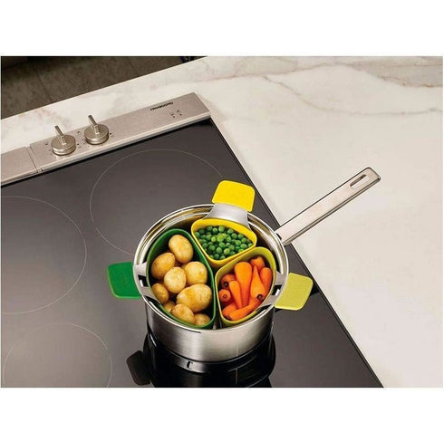 3-Pieces Nest Steaming Pod Set APM-JF1114369 - WooTech Online Shopping In SA