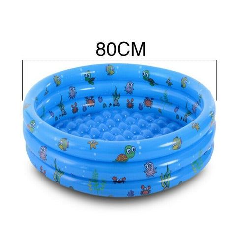 3 Ring Inflatable Pool - 150Cm (Blue) - WooTech Online Shopping In SA