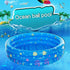 3 Ring Inflatable Pool - 150Cm (Blue) - WooTech Online Shopping In SA