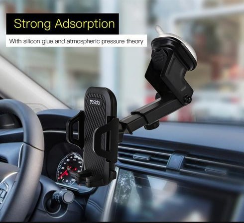 360° Rotation Free Stretch Mobile Phone Car Holder - WooTech Online Shopping In SA