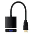 HDMI to VGA With Audio Converter Adapter Cable - Black