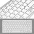 Ultra-slim Wireless 3.0 Bluetooth Keyboard For PCs, Apple Series & Android Devices - White - WooTech Online Shopping