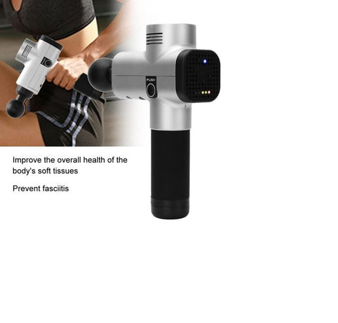 30 Speed Levels Deep Tissue Muscle Massage Gun with 6 Heads
