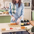 3PCs Glass Spice Jar Set With Spoons & Lids - WooTech Online Shopping In SA