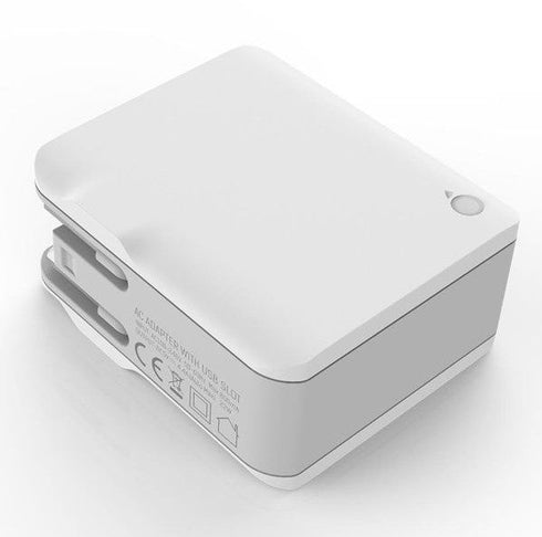 4 USB Identify Automatically 4.4A Charger - White - WooTech Online Shopping In SA