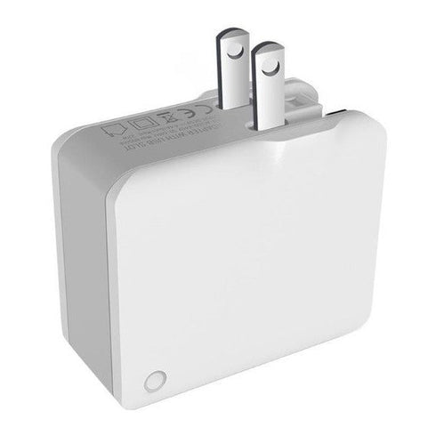4 USB Identify Automatically 4.4A Charger - White - WooTech Online Shopping In SA