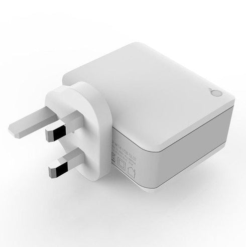 4 USB Identify Automatically 4.4A Charger - White - WooTech Online Shopping In SA
