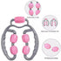 4 Wheels Leg Neck Arm Muscle Relax Massage Roller - WooTech Online Shopping In SA