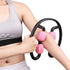 4 Wheels Leg Neck Arm Muscle Relax Massage Roller - WooTech Online Shopping In SA