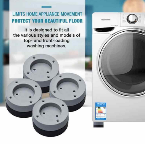 Washing Machine Foot Pads - 4 Pieces
