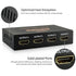 4K 4 port hdmi Splitter - 1 to 4 Port HDMI Splitter 4K Adapter Converter for HDTV, 3D, TV, PC - WooTech Online Shopping In SA