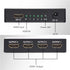 4K 4 port hdmi Splitter - 1 to 4 Port HDMI Splitter 4K Adapter Converter for HDTV, 3D, TV, PC - WooTech Online Shopping In SA