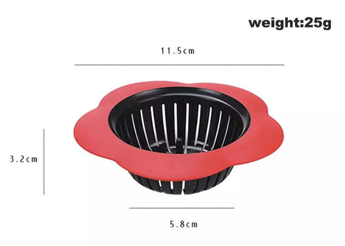 4pcs Kitchen Sink Strainer with Large Wide Rim - WooTech Online Shopping In SA