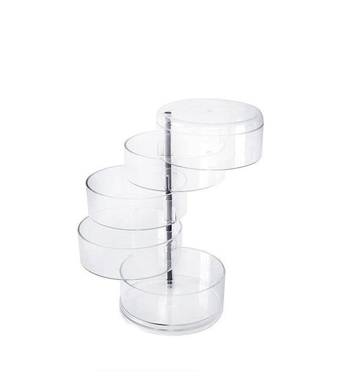 5 Layers Rotating Jewelry Storage Box - WooTech Online Shopping In SA