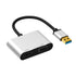 USB 3.0 To HDMI/VGA Adapter - Silver