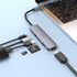 6 IN 1 USB-C MULTIFUNCTION ADPATER USB-C 60W -HB28 - WooTech Online Shopping In SA