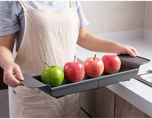 Expandable Bathtub Storage Tray