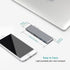 7-in-1 Aluminum Dual USB Type-C Hub Adapter For MacBook Pro/Air