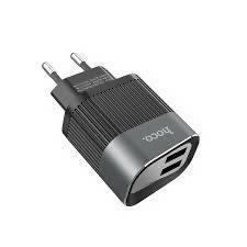 Wall charger “C40A Speedmaster” dual USB port EU plug - WooTech Online Shopping