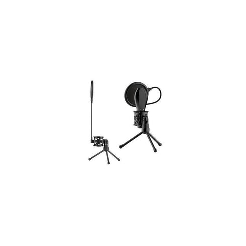 Andowl Mini Microphone Pop Filter Shockproof Desktop Stand PS-2 - WooTech Online Shopping