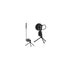 Andowl Mini Microphone Pop Filter Shockproof Desktop Stand PS-2 - WooTech Online Shopping
