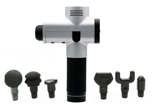 30 Speed Levels Deep Tissue Muscle Massage Gun with 6 Heads