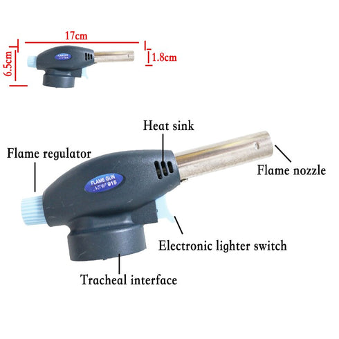 Multifunction Flame Gun/Torch - Blue