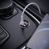 Hoco NZ2 PD30W + QC3.0 Mini Car Charger With Type C Cable - 1m