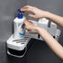 Rotating Kitchen Shower Storage Rack Shelf - White
