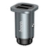 Hoco Nz4 24W Car charger - 2Usb + Iphone cable (1M)