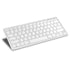 Ultra-slim Wireless 3.0 Bluetooth Keyboard For PCs, Apple Series & Android Devices - White - WooTech Online Shopping