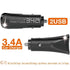 Moxom fast car charger with cable kc-12 black - WooTech Online Shopping