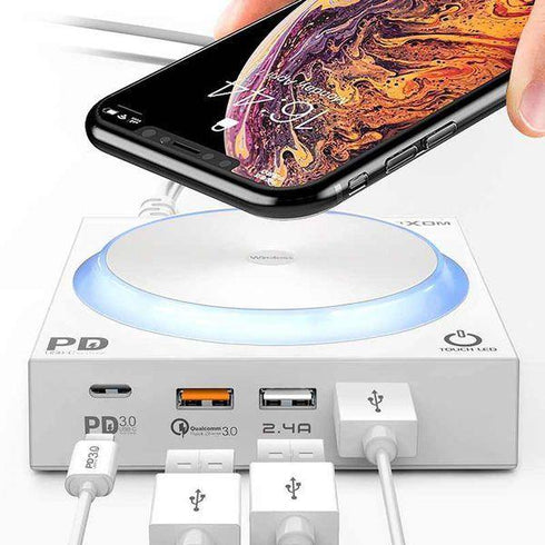 Wireless fast Charger For Iphone 12 /11 / X & Samsung & Huawei Phone - WooTech Online Shopping
