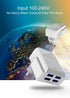 Moxom Smart IC 4 USB Port AUTO ID 4.4A Wall phone Charger Kh-40y - WooTech Online Shopping
