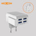 Moxom Smart IC 4 USB Port AUTO ID 4.4A Wall phone Charger Kh-40y - WooTech Online Shopping