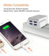 Moxom Smart IC 4 USB Port AUTO ID 4.4A Wall phone Charger Kh-40y - WooTech Online Shopping