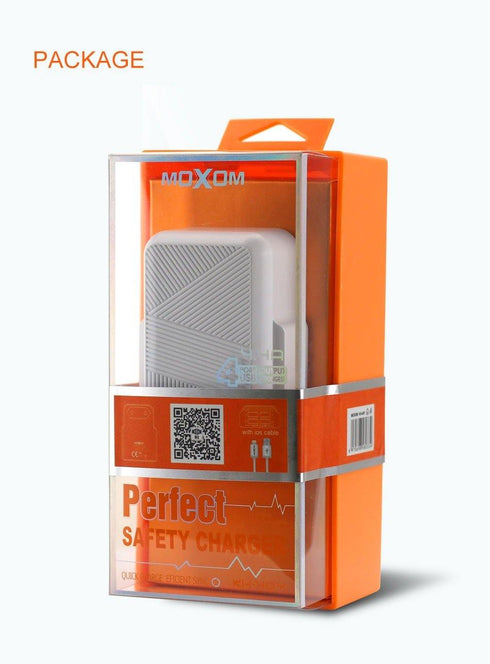 Moxom Smart IC 4 USB Port AUTO ID 4.4A Wall phone Charger Kh-40y - WooTech Online Shopping