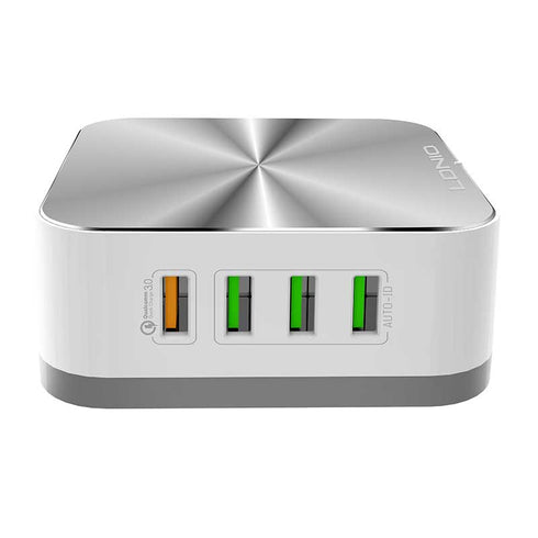 Ldnio A8101 - 8 USB Port Charger - For Mobile Phone Quick Charge 3.0 - Rose Gold - WooTech Online Shopping