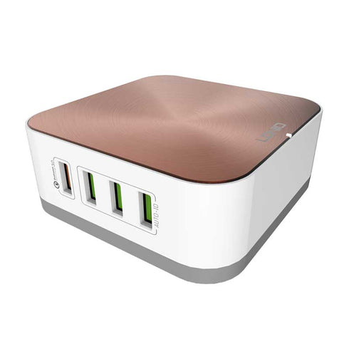 Ldnio A8101 - 8 USB Port Charger - For Mobile Phone Quick Charge 3.0 - Rose Gold - WooTech Online Shopping